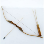 Wooden Bow and Arrows with Quiver