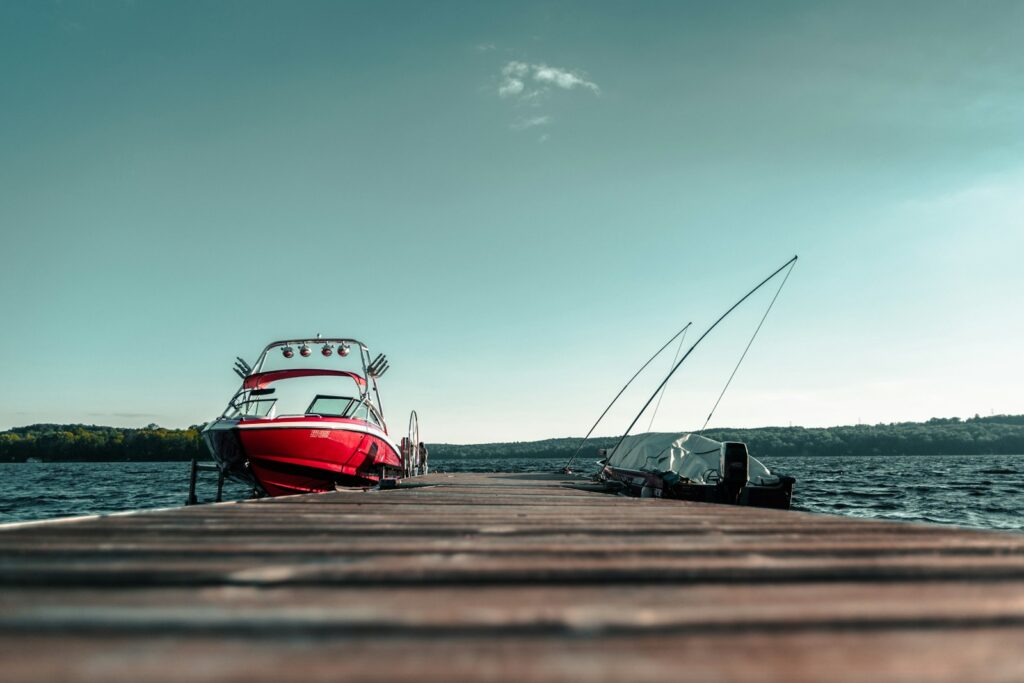 Fishing Lake Ontario