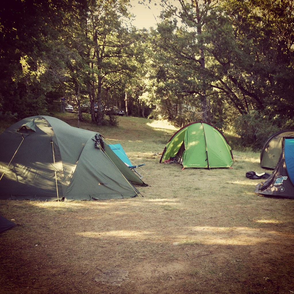Tent and dispersed campsite on open Bureau of Land Management public land